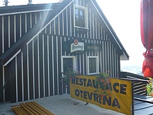 Chata sk�celka a vrchn� terasa